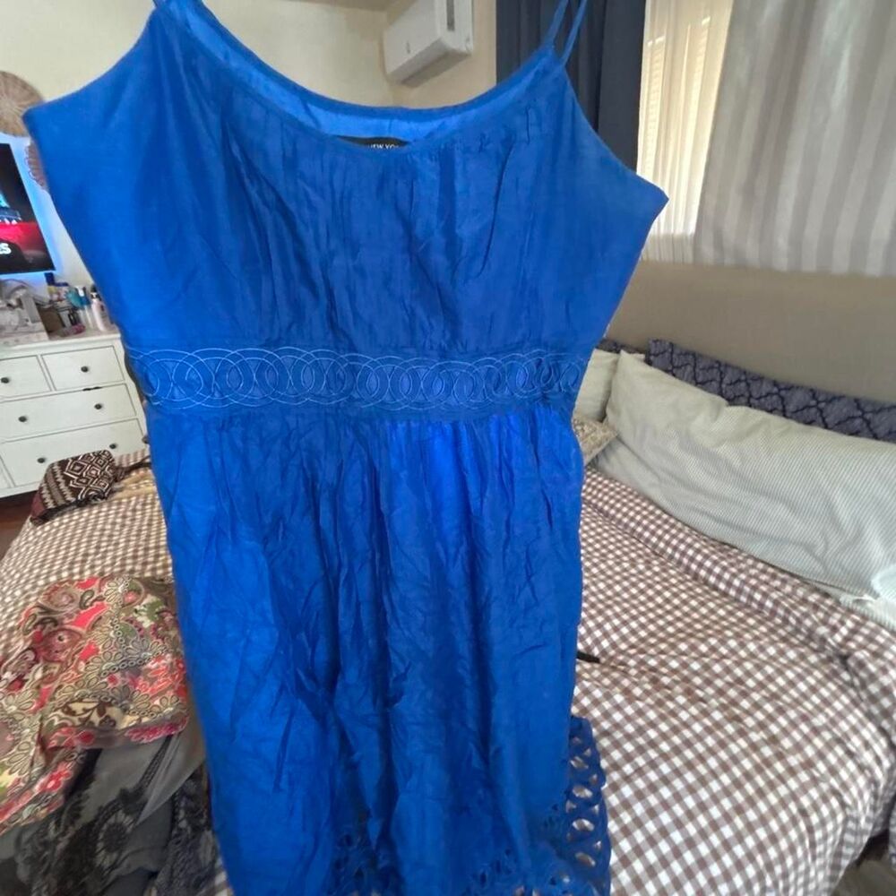 Jones-new-york Women's Blue Dress